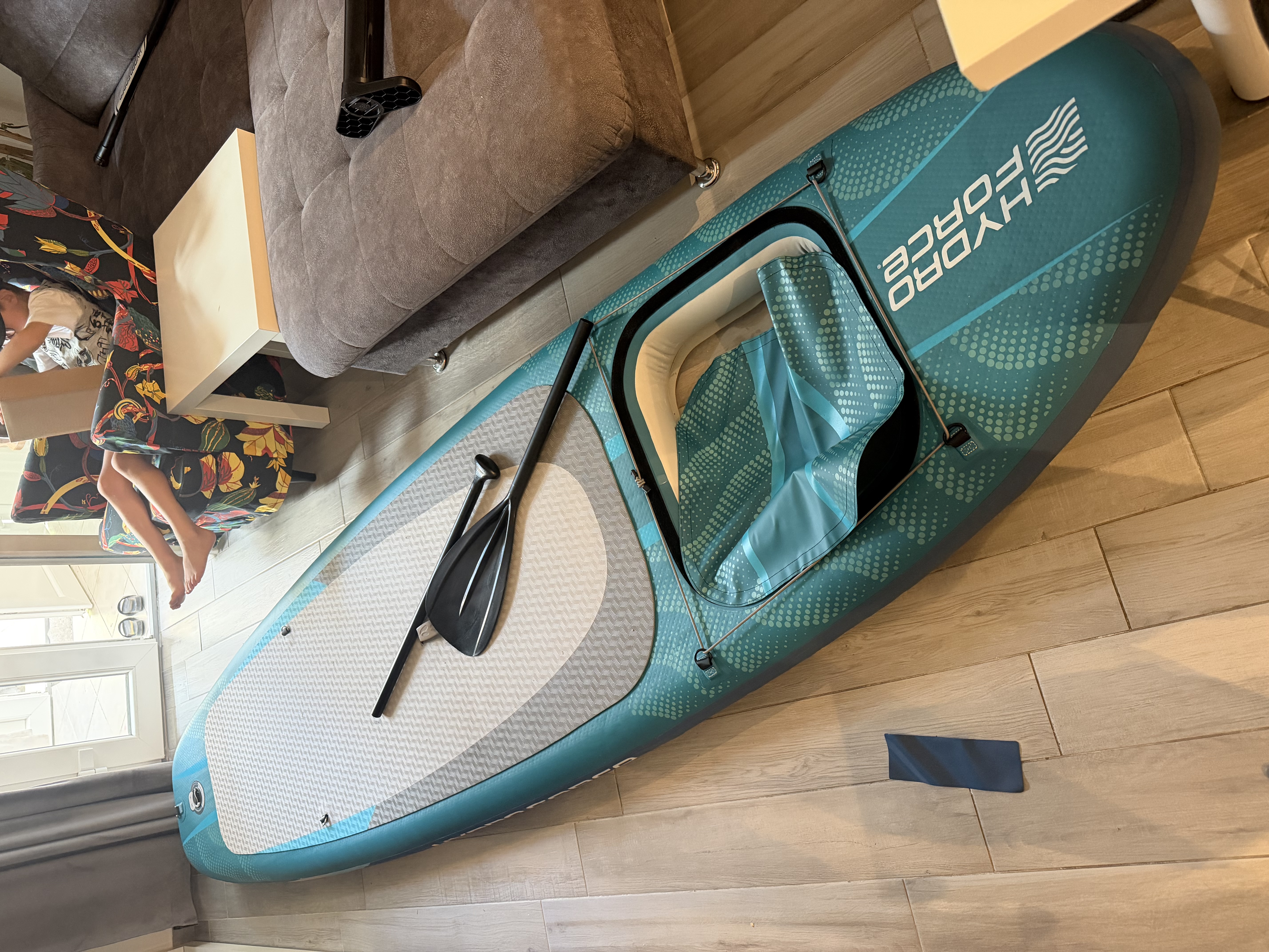 Sup (paddleboard) med fönster