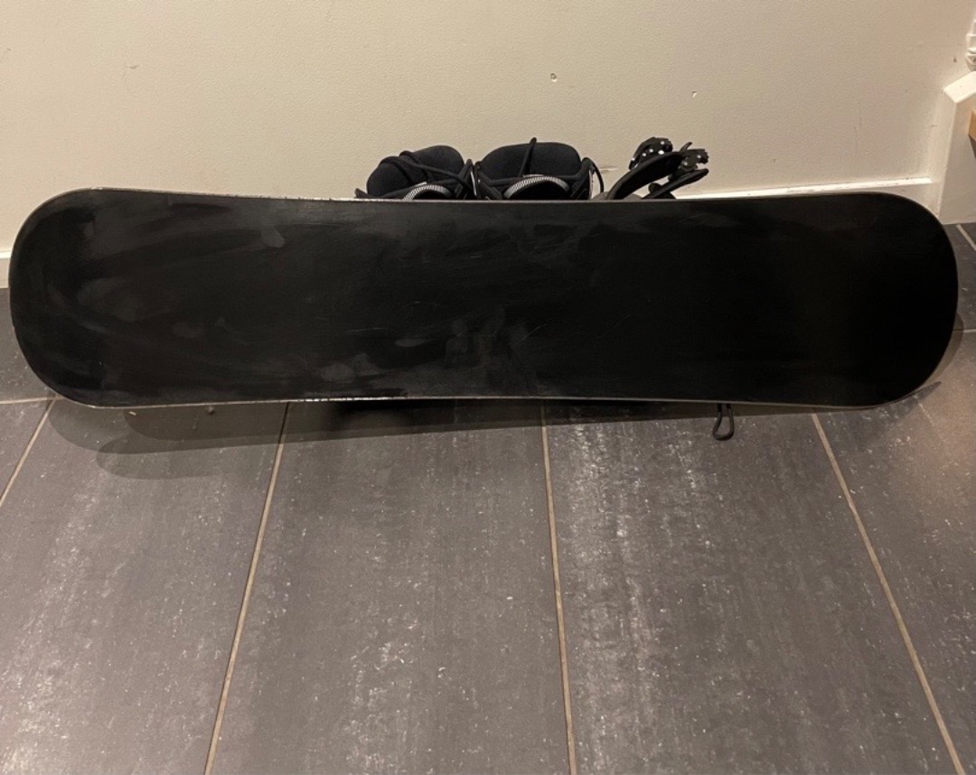 Snowboard til barn 110 cm m/sko