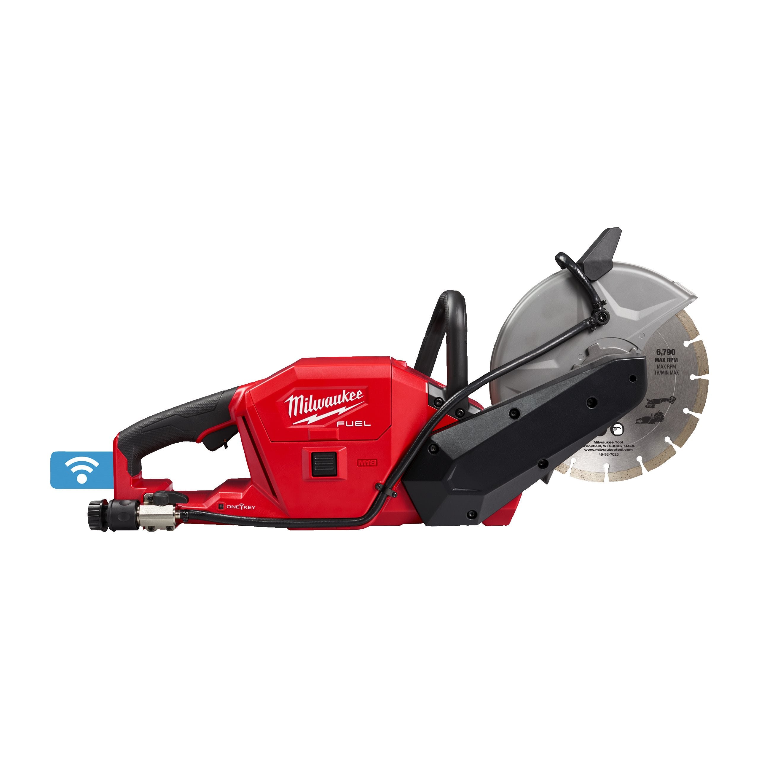Milwaukee m18 betong/stål/asfalt skjærer 
