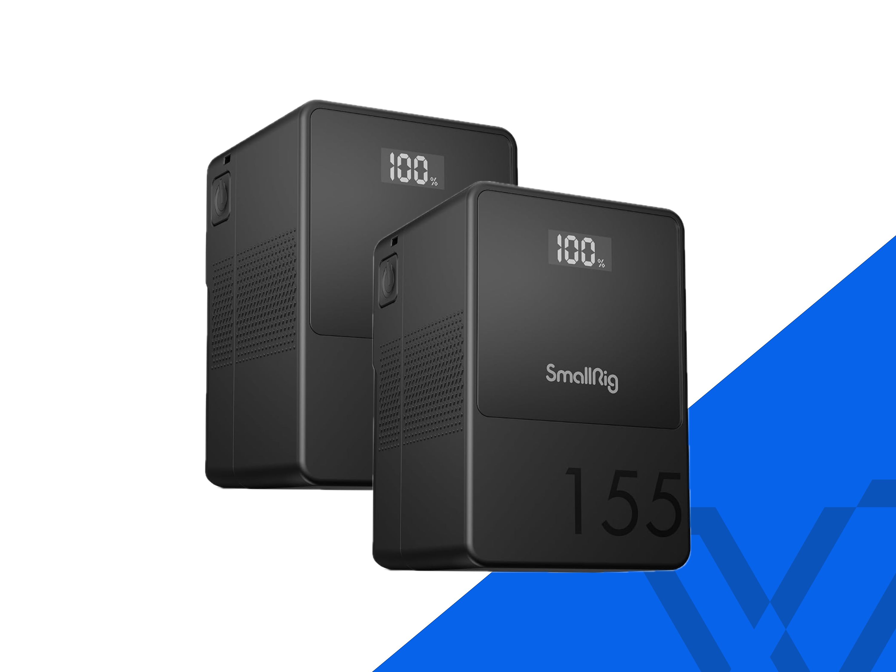 2x smallrig 155wh v-lock battery