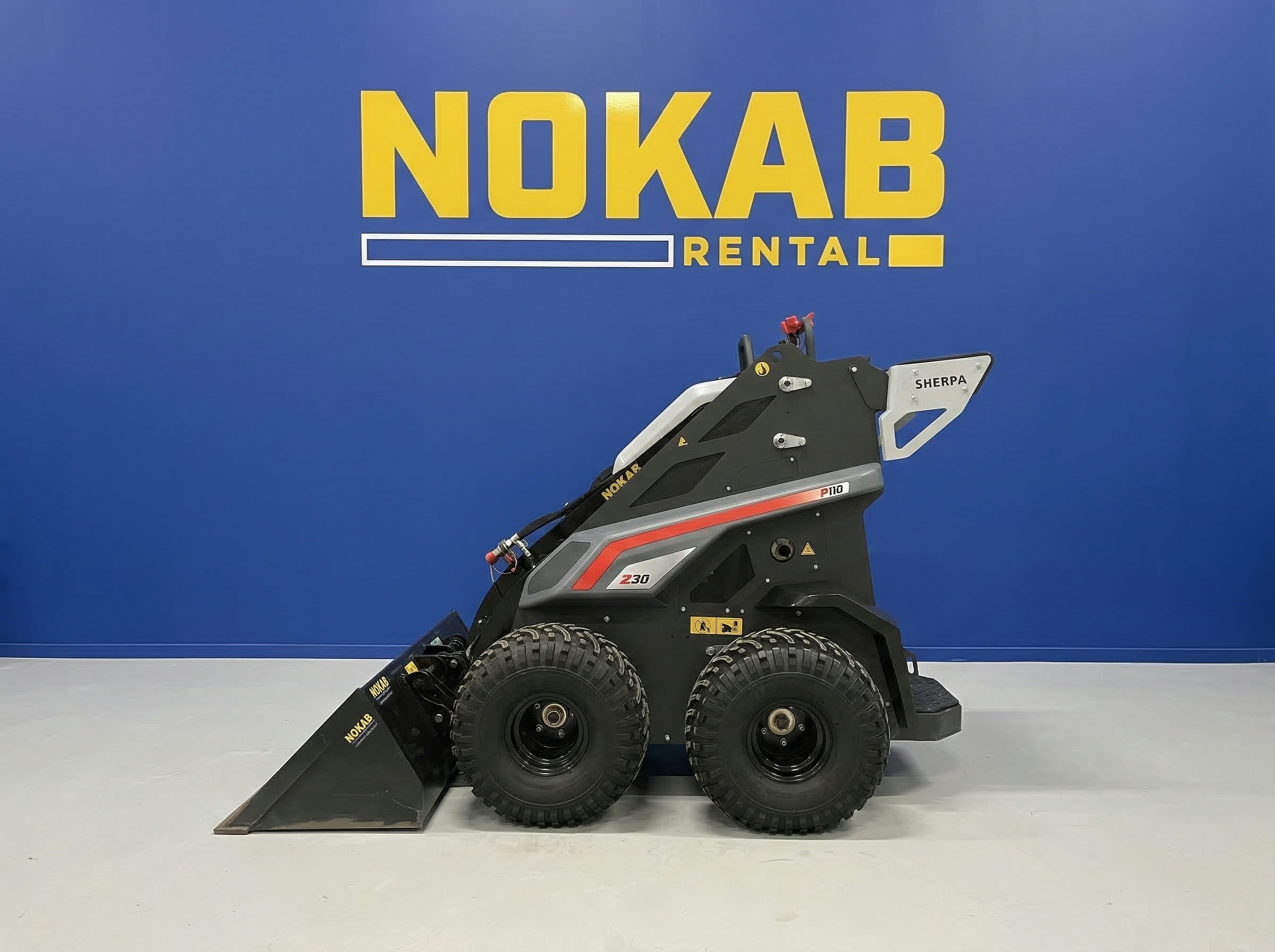 Minilastare kompaktlastare sherpa z30 