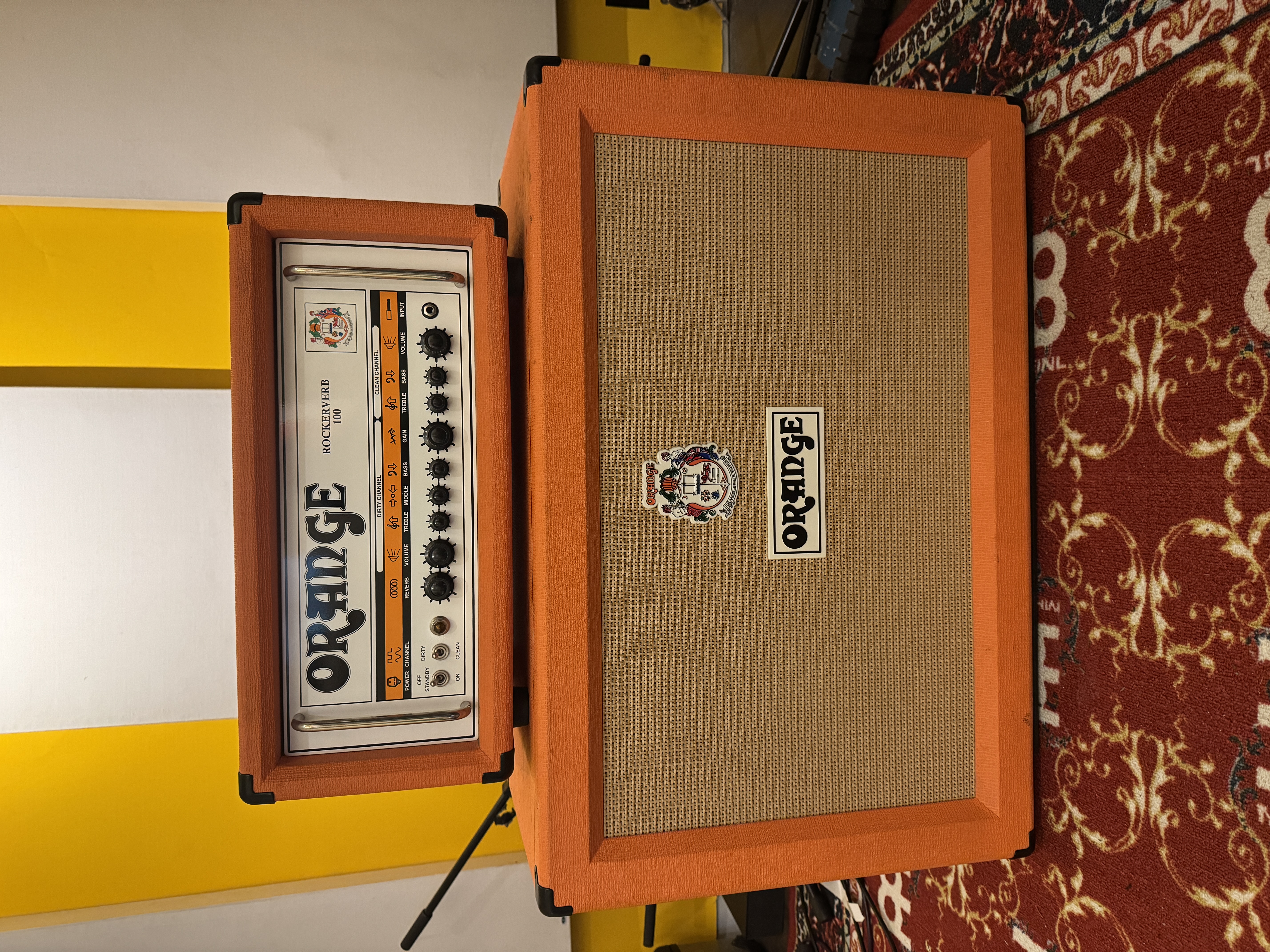 Orange rockerverb 100