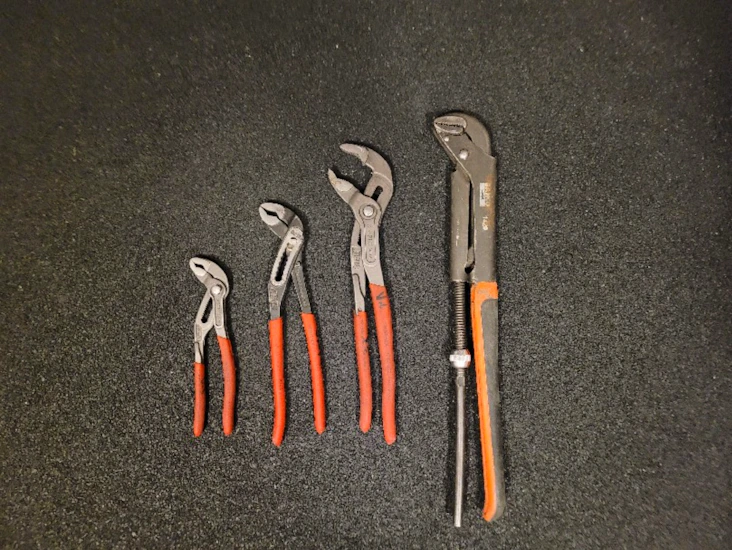 Polygrip och rörtång⭐