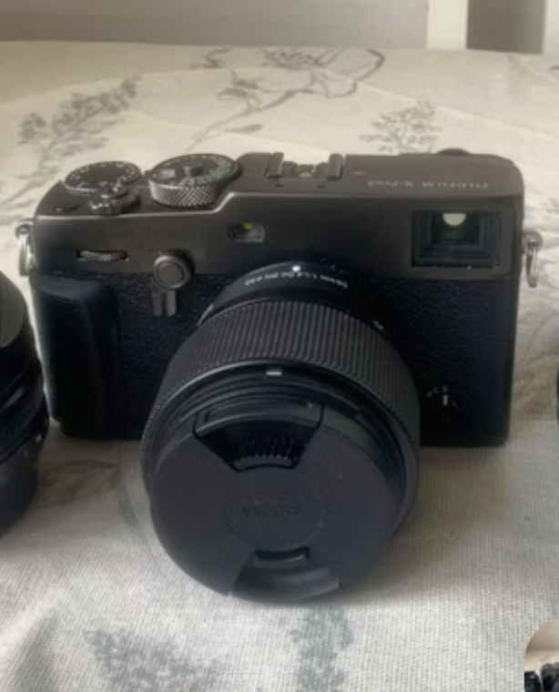 Fuji x - pro 3 + 56mm lens 