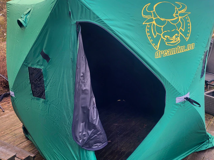 Isfisketelt til leie