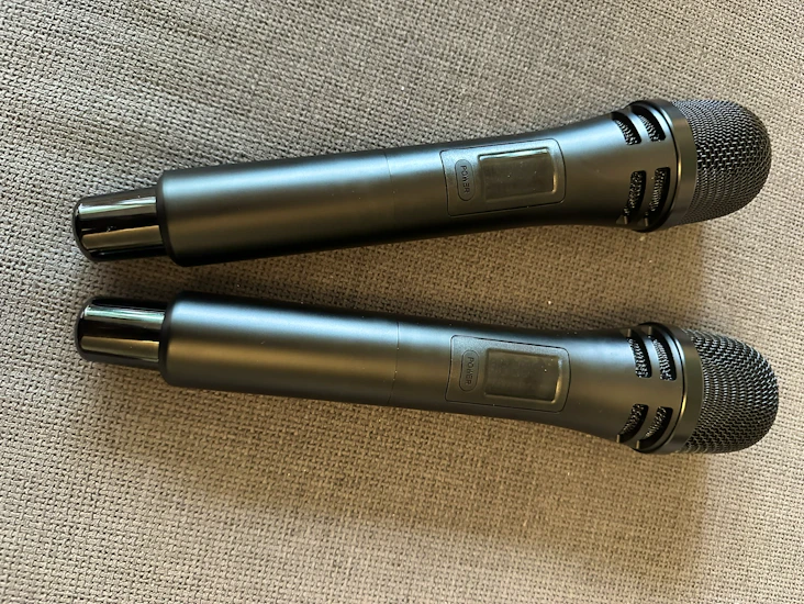 2 trådlösa mikrofoner (tonor tw-320)