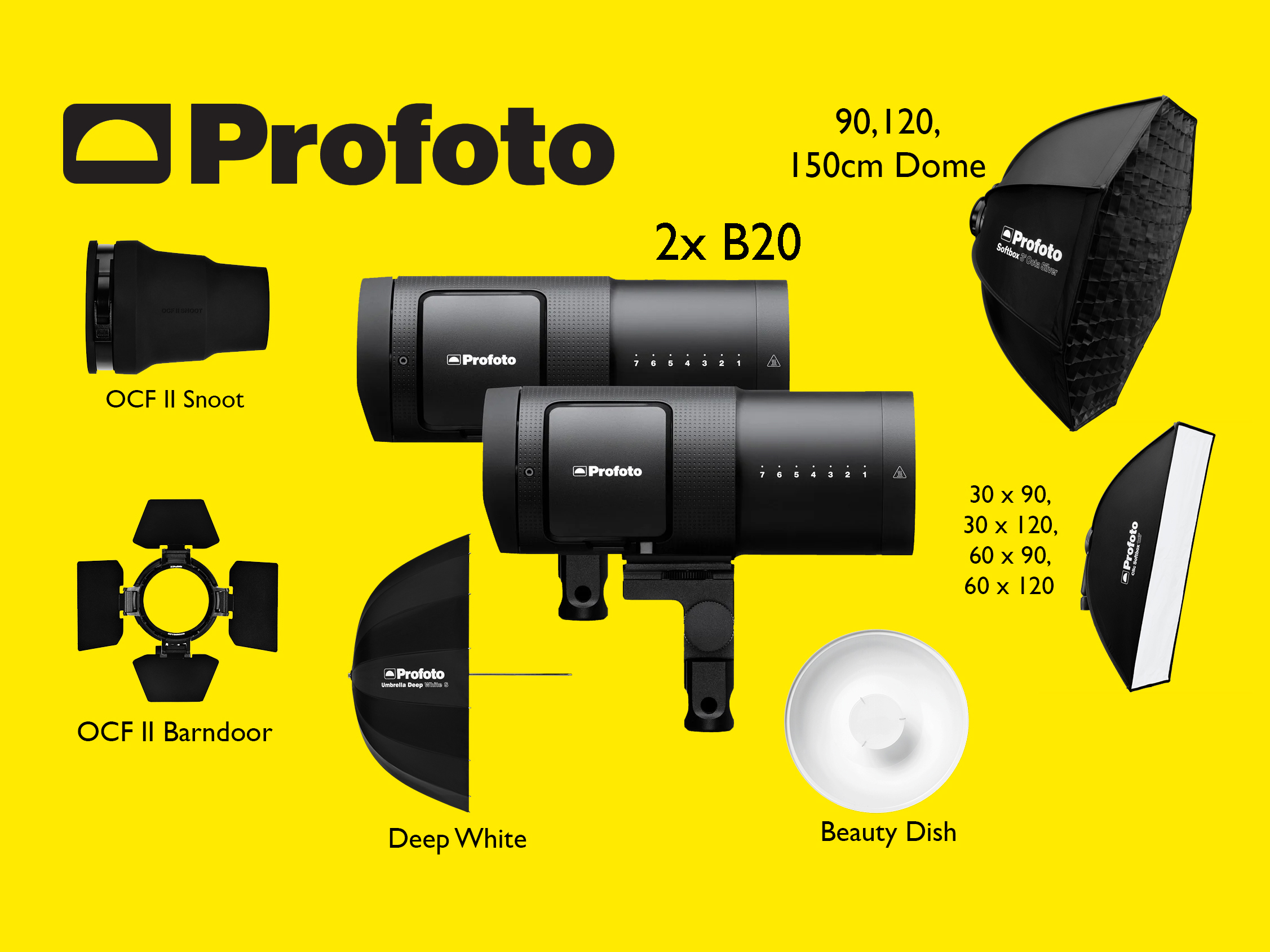 Profoto b20 custom (canon / sony / nikon)