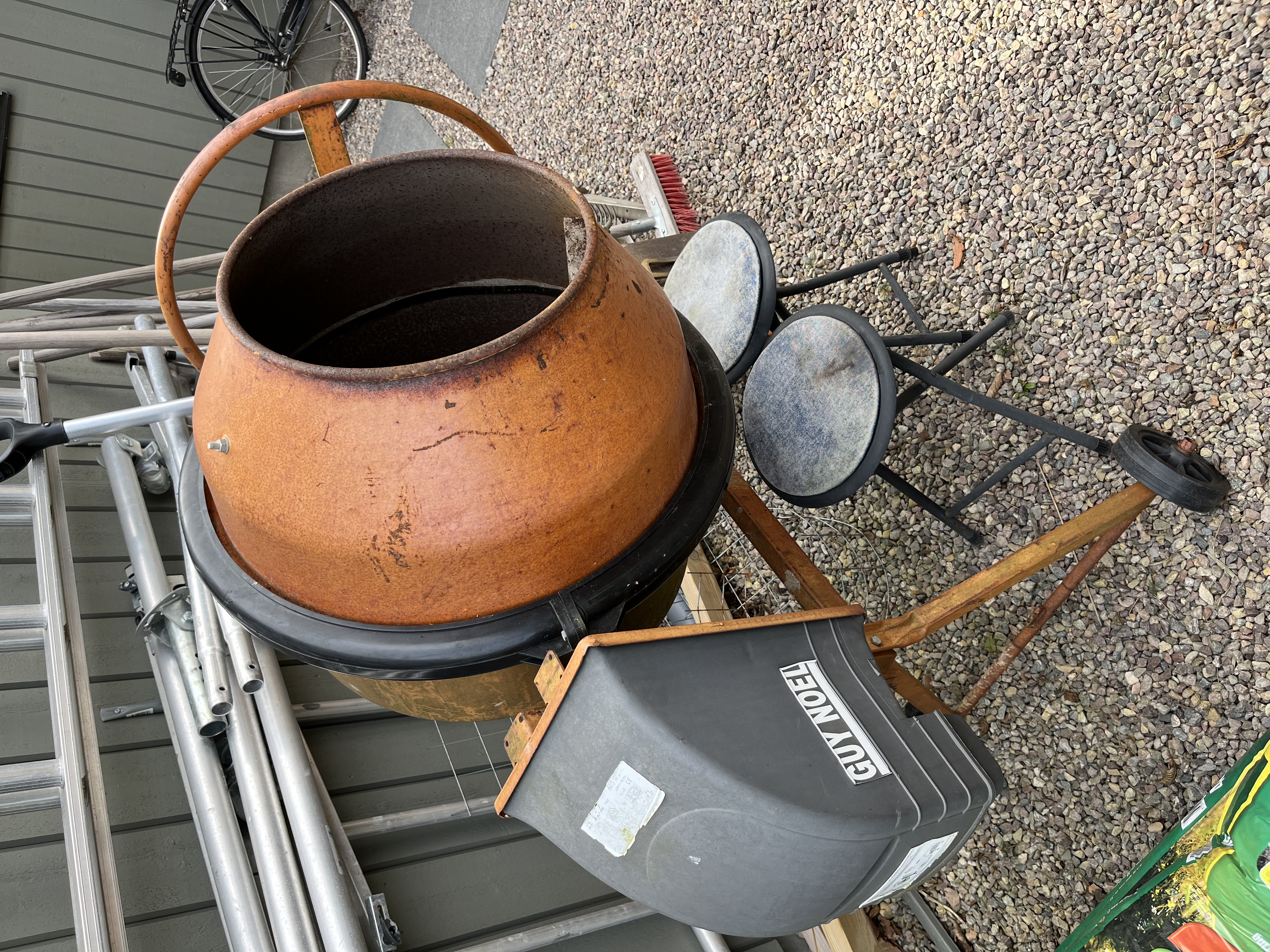 Betongblandare tombola