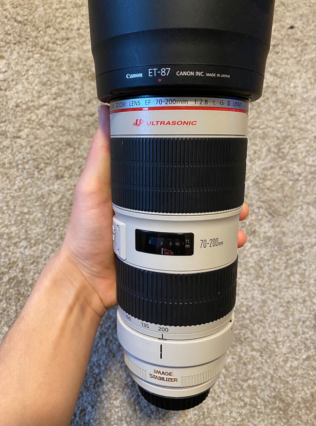 Canon ef 70-200 f2.8l is ii usm