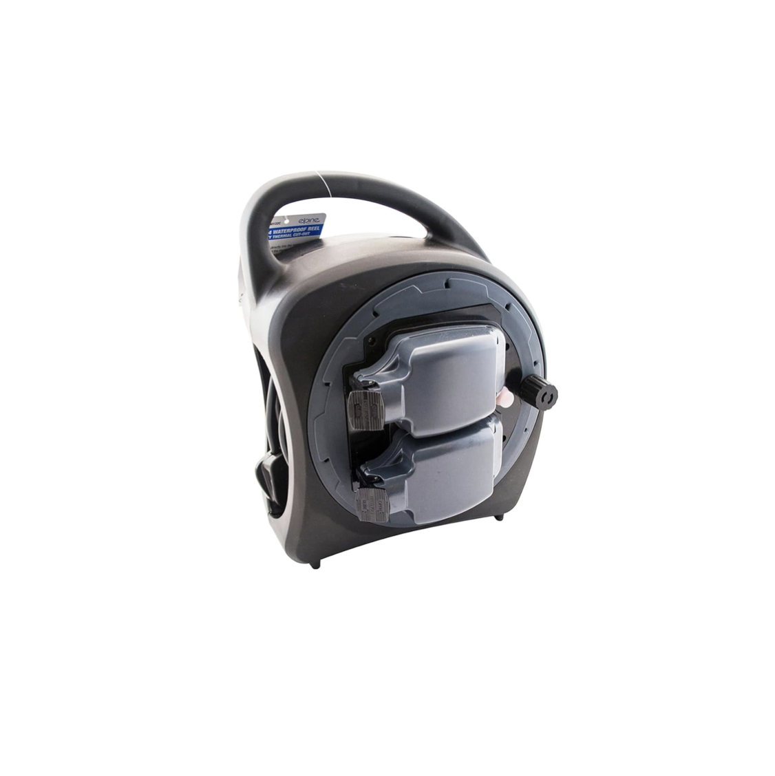 20m extenstion lead 2 gang cable reel ip54 waterproof 