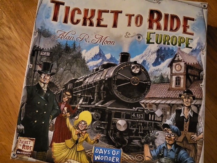 Ticket to ride europe.