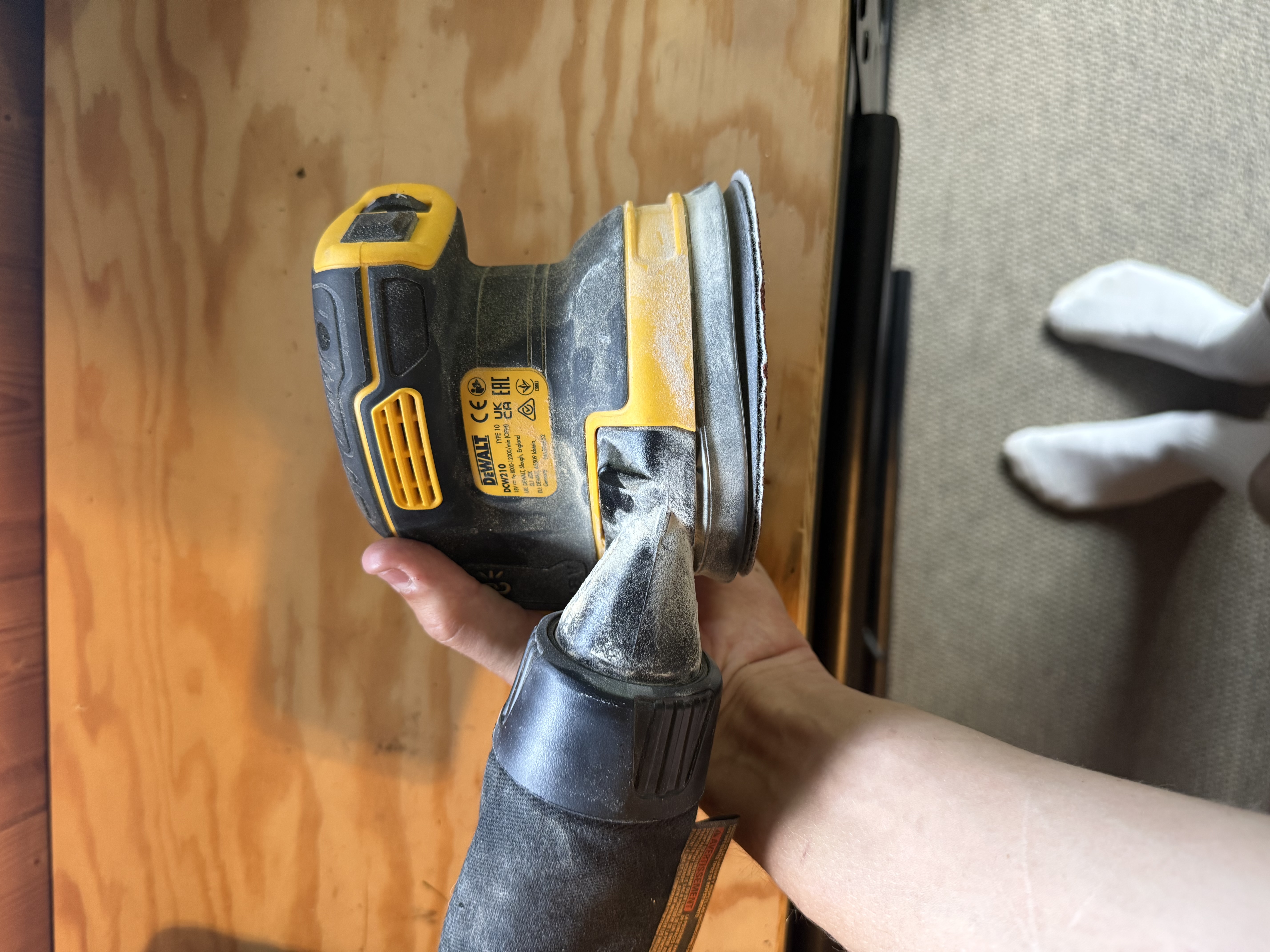 Dewalt eksentersliper 