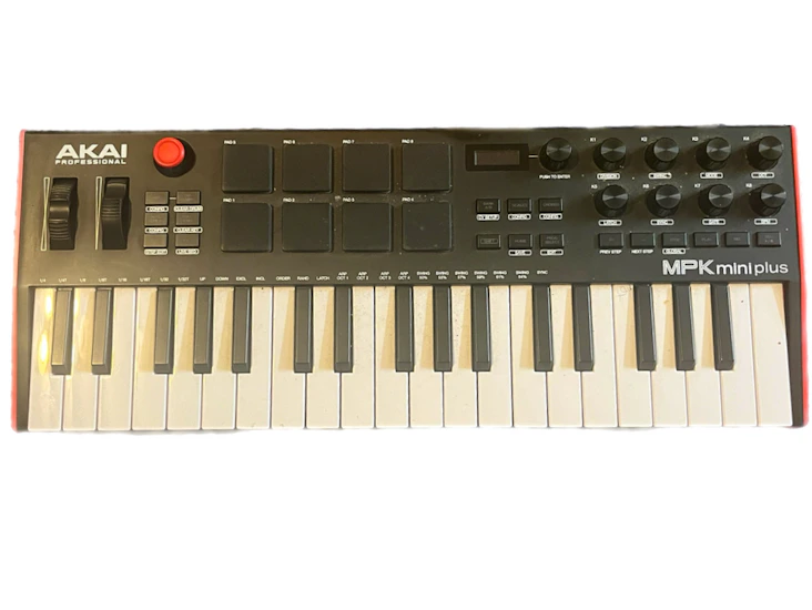 Akai mpk mini plus keyboard/mpc