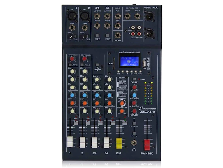 Studiomaster club xs 6 mixing desk