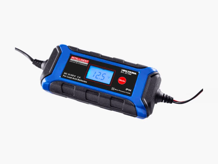 Batterilader 12/6 v, 4 a