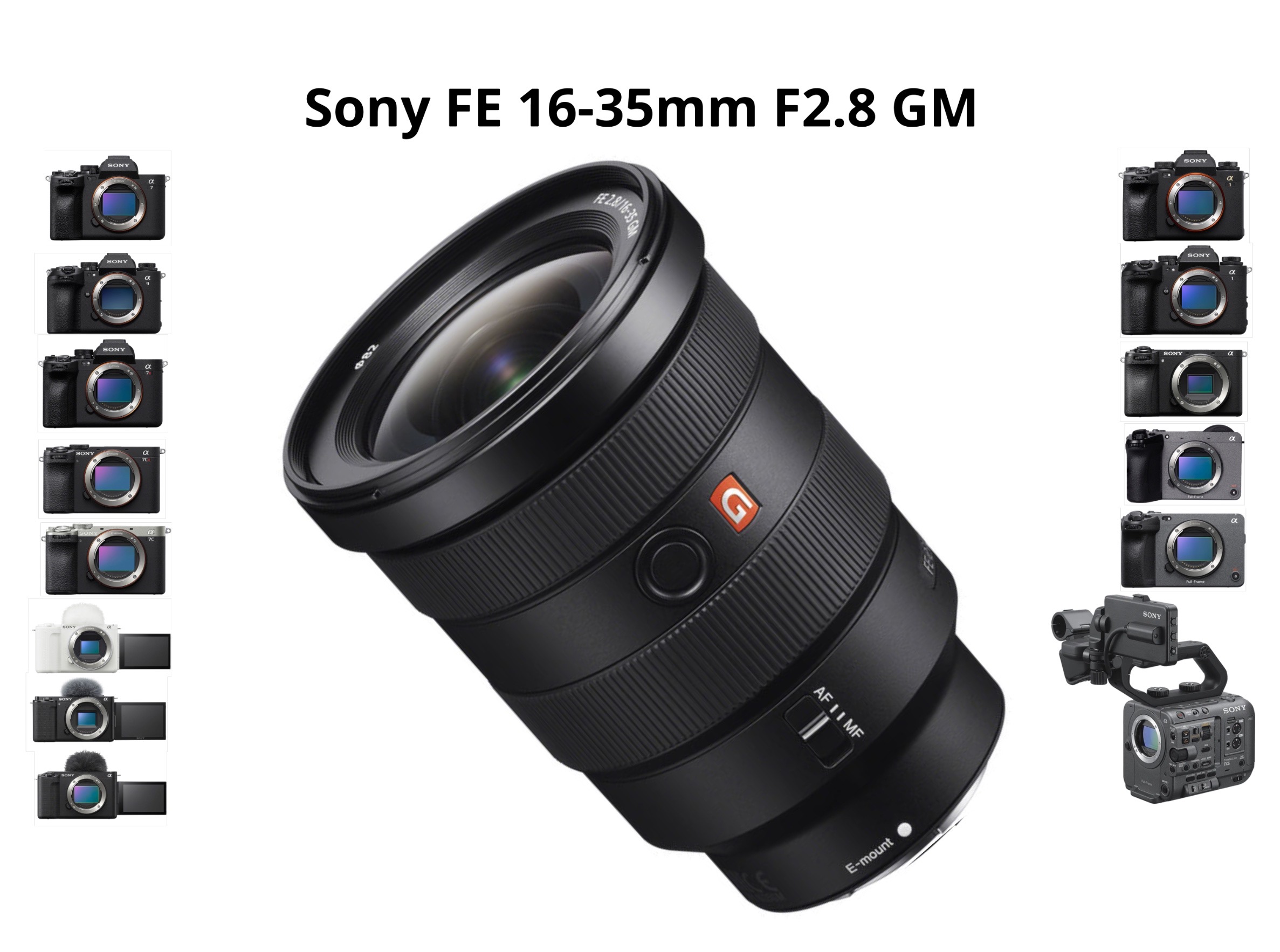 Sony 16-35mm f2.8 gm ii - sony fe 