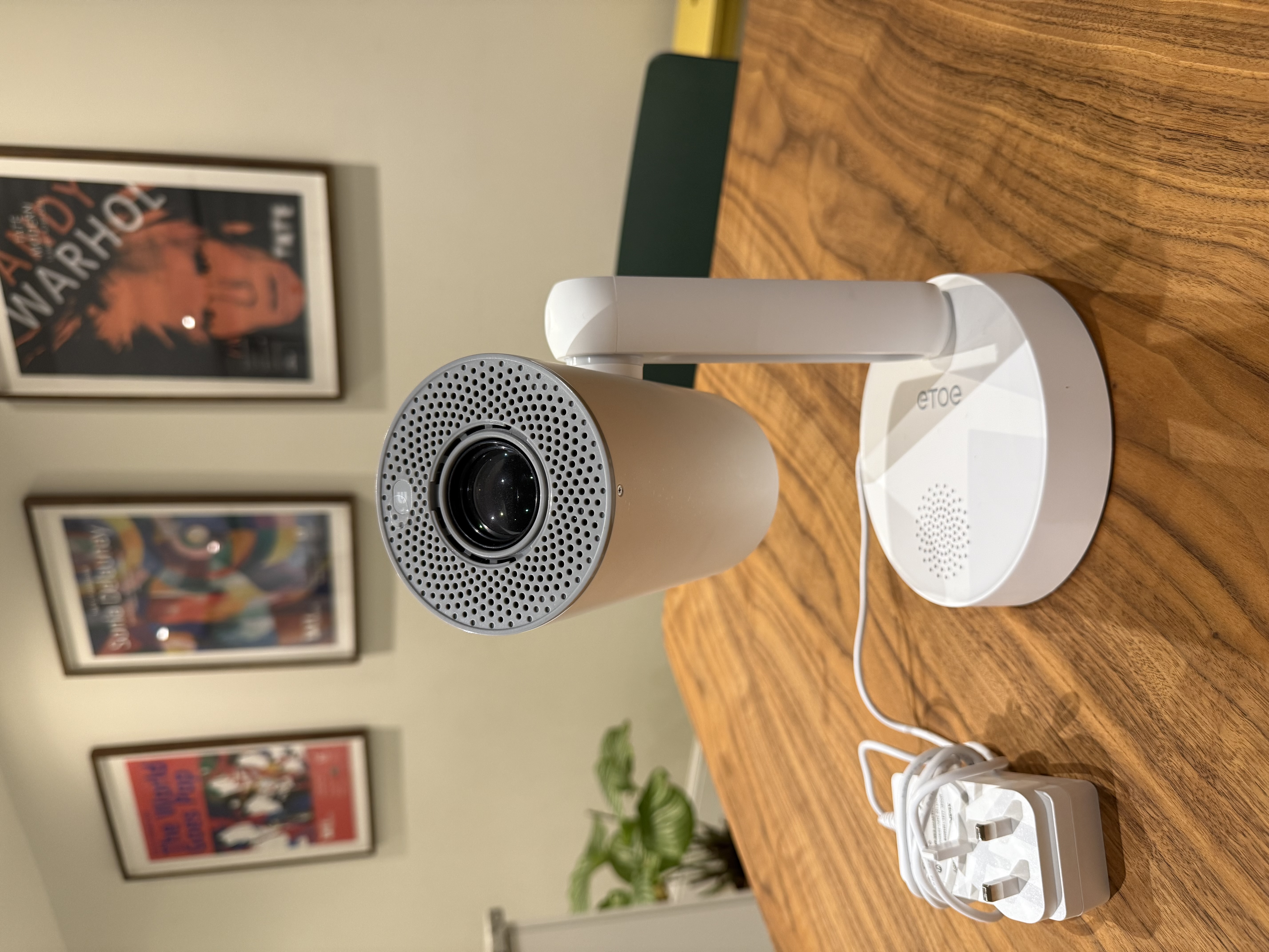 Bedside projector