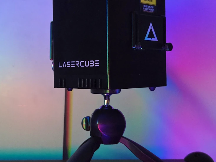 Lasercube laser projector 2.5w wifi