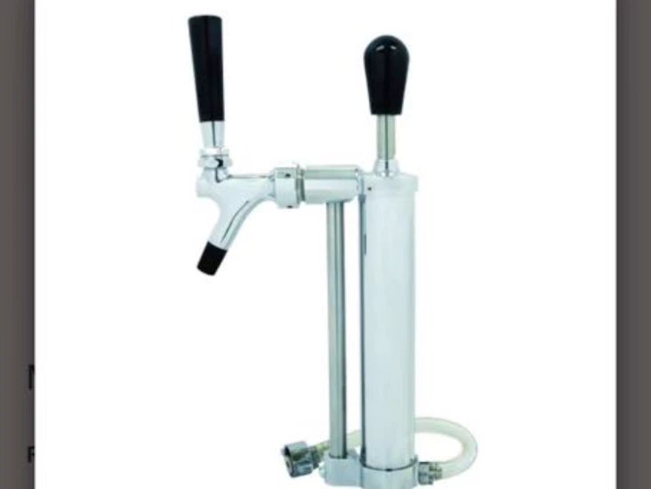 Ölpump till tunna plus fatkoppling (a)/öltapp
