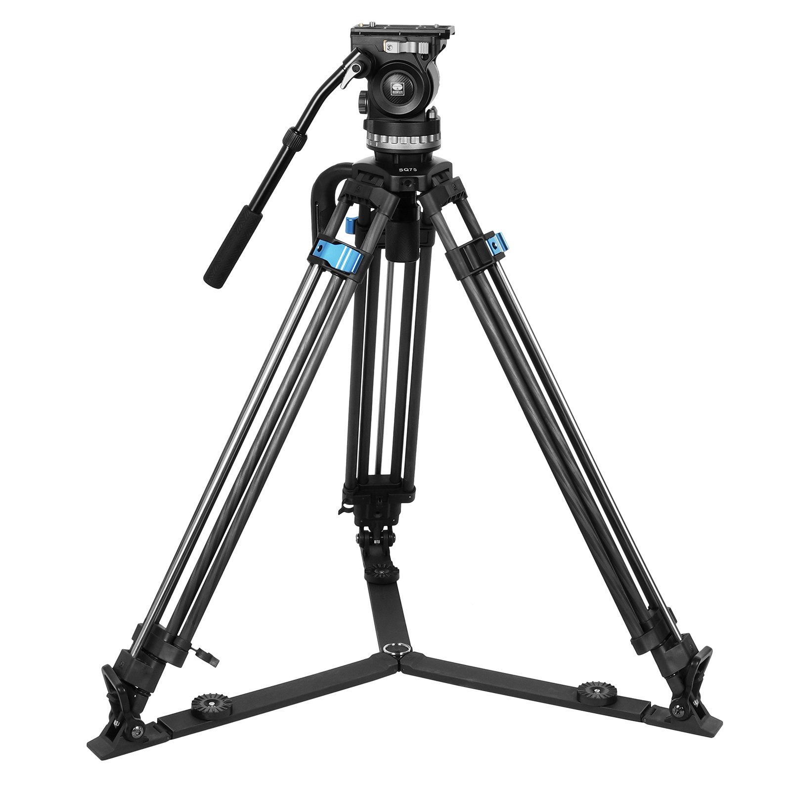 Sirui sq75 + vhs10 carbon fiber video tripod kit