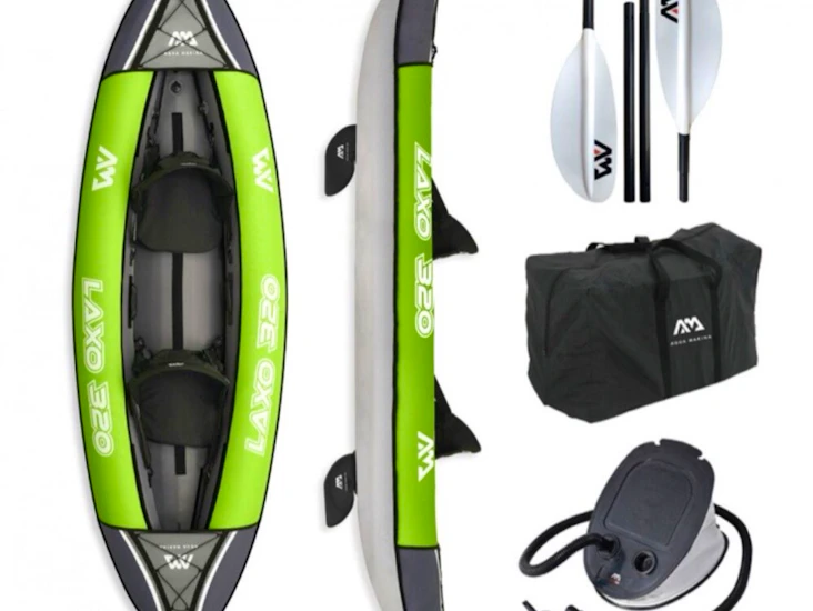 Aqua marina uppblåstbar kajak för 1-2 pers