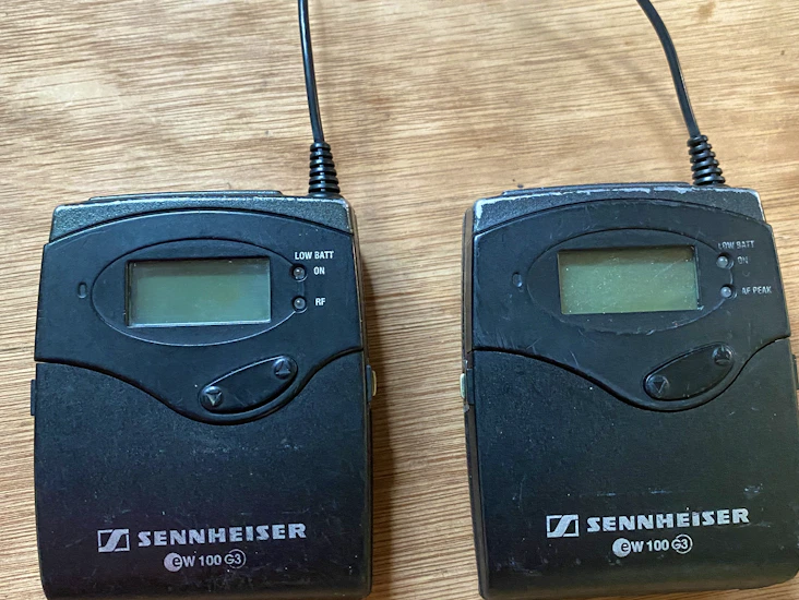 Audio transmitter and receiver microphone iems