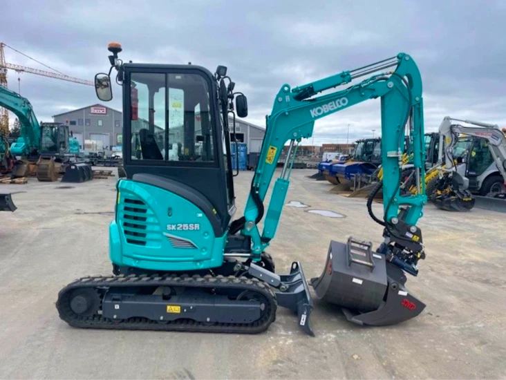 Kobelco 2,7ton obs.. frakt tillkommer