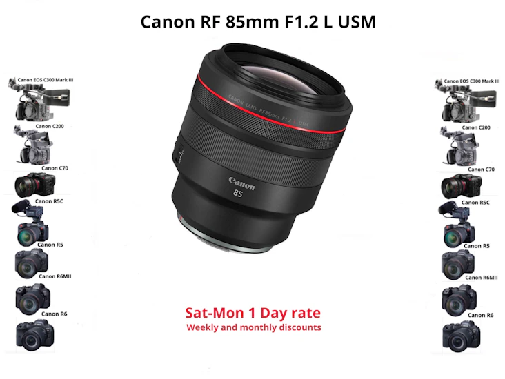 Canon rf 85mm f1.2 l usm