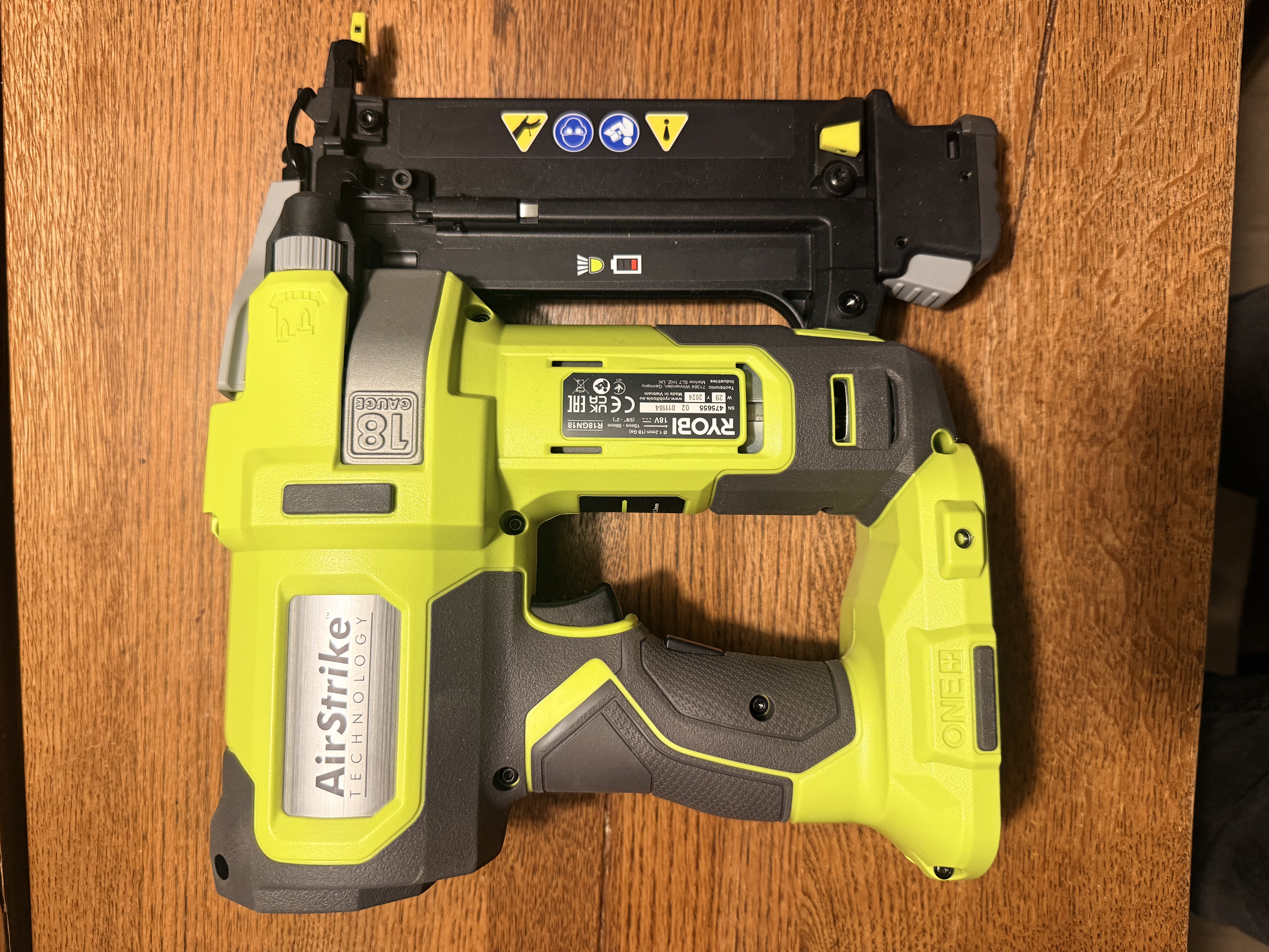 Ryobi airstrike 18v dykert 12-50mm