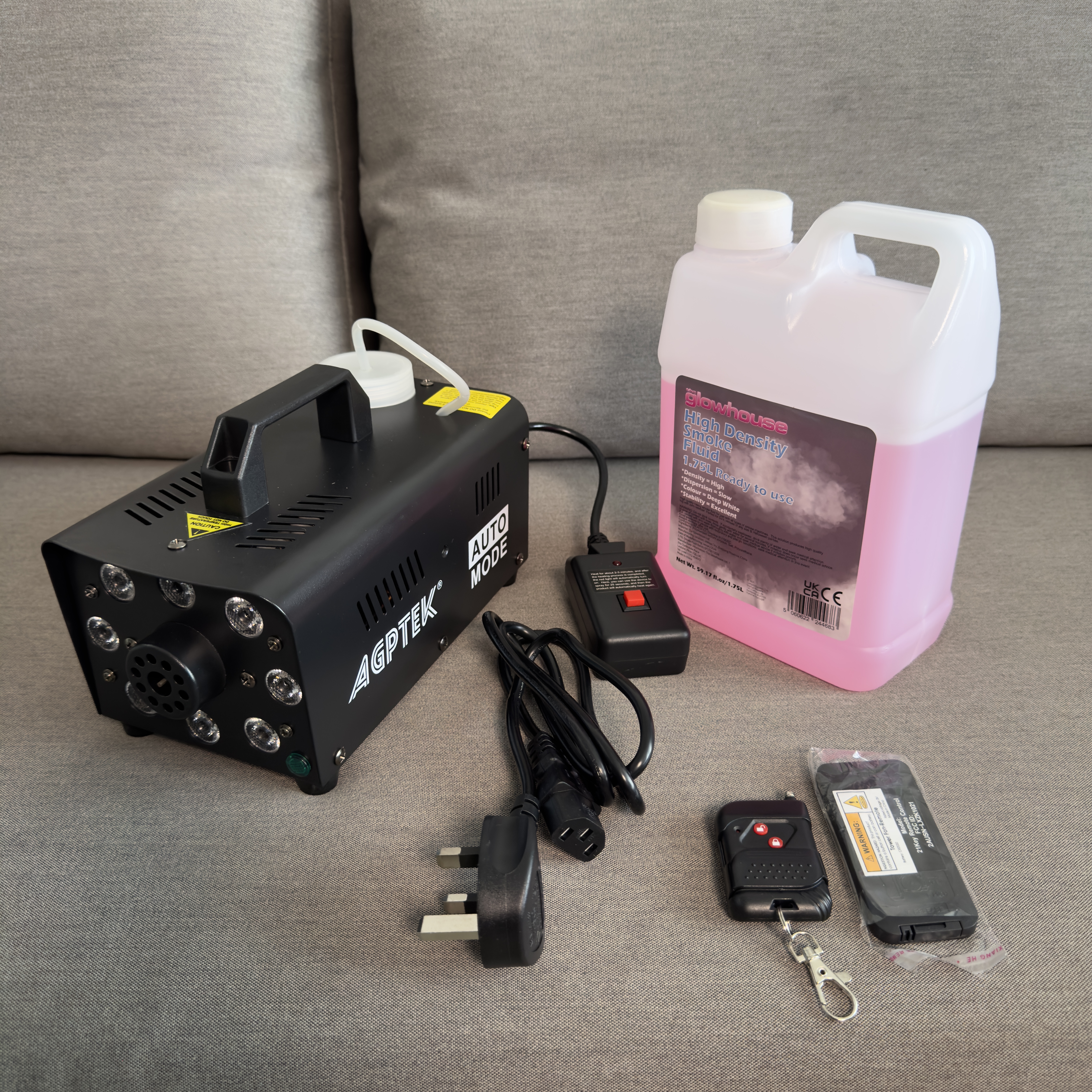 Smoke machine led 
