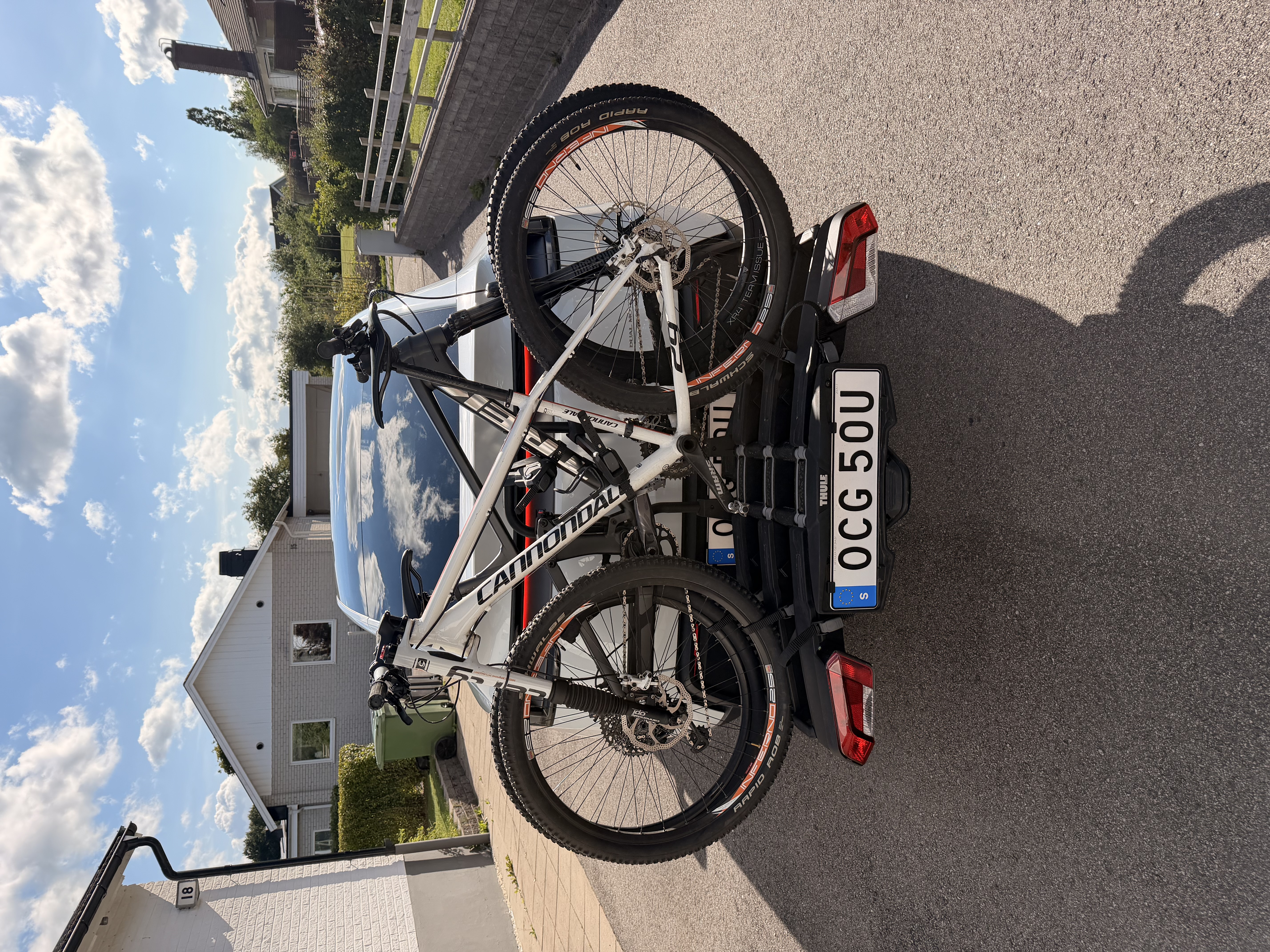 Thule easyfold 3 - cykelhållare för 3 cyklar