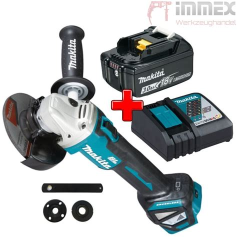 Vinkelsliber makita 18v batteridrevet ø125 mm