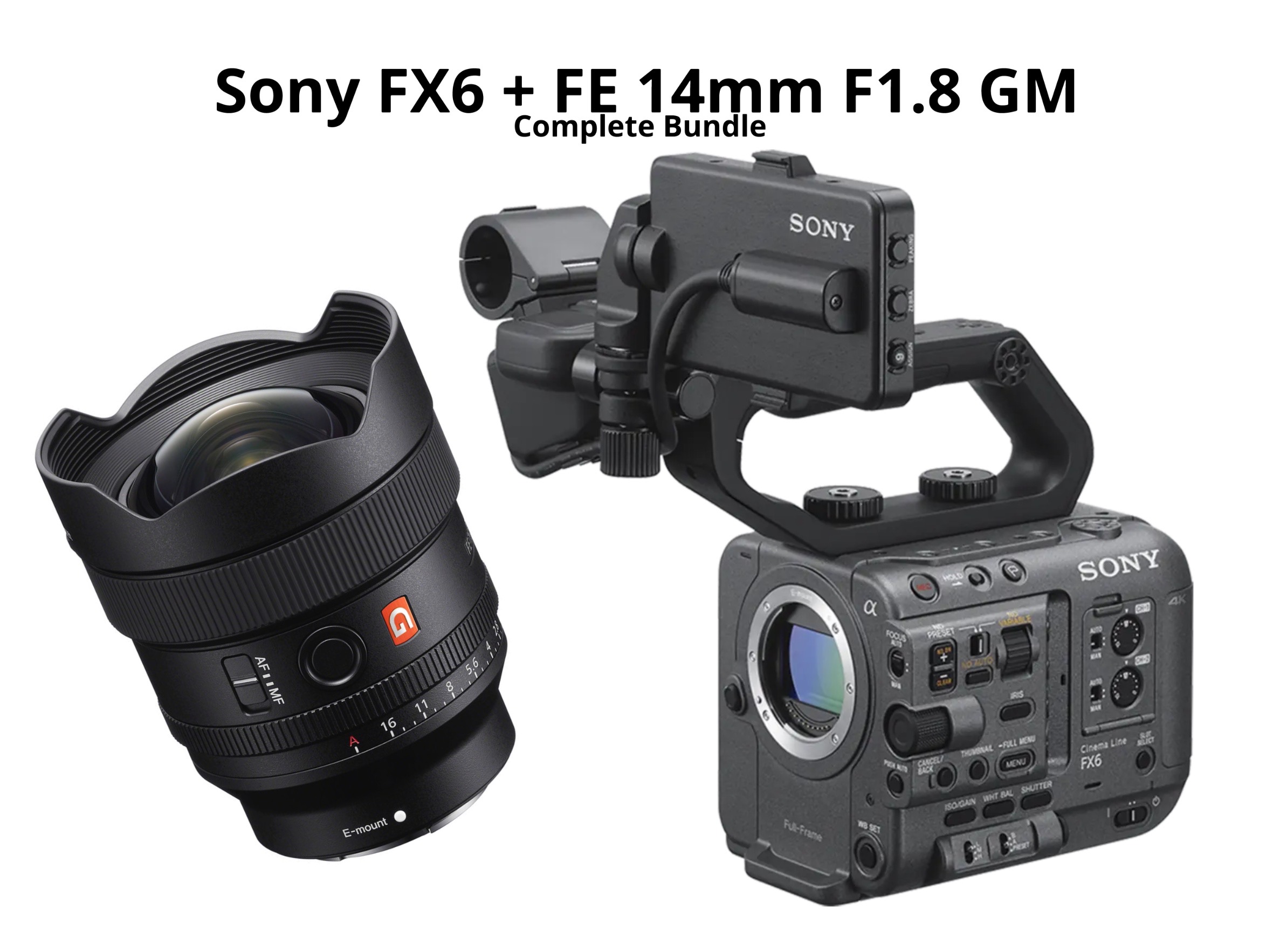 Sony fx6 + fe 14mm f1.8 gm 
