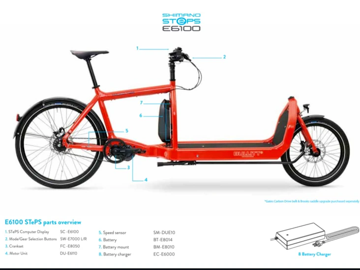 Ebullitt cargo bike - great for pickup/delivery