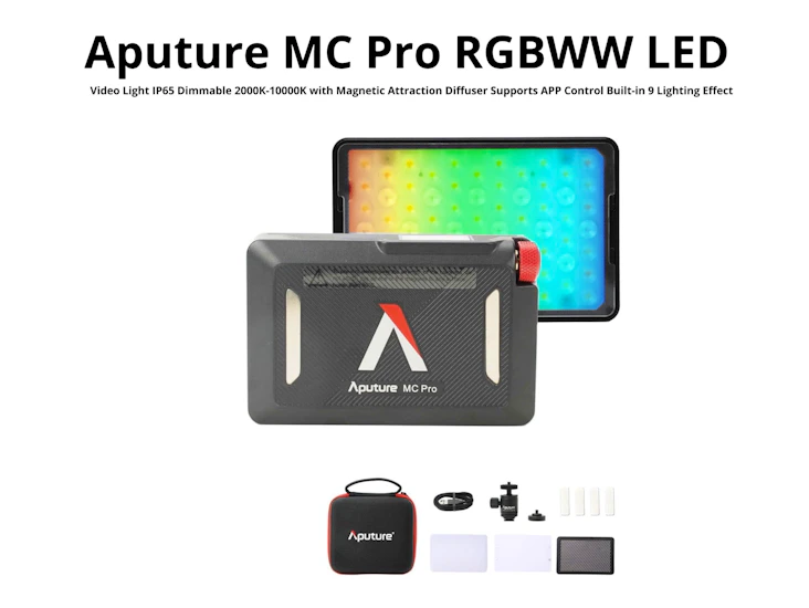 Aputure mc pro rgbww led light