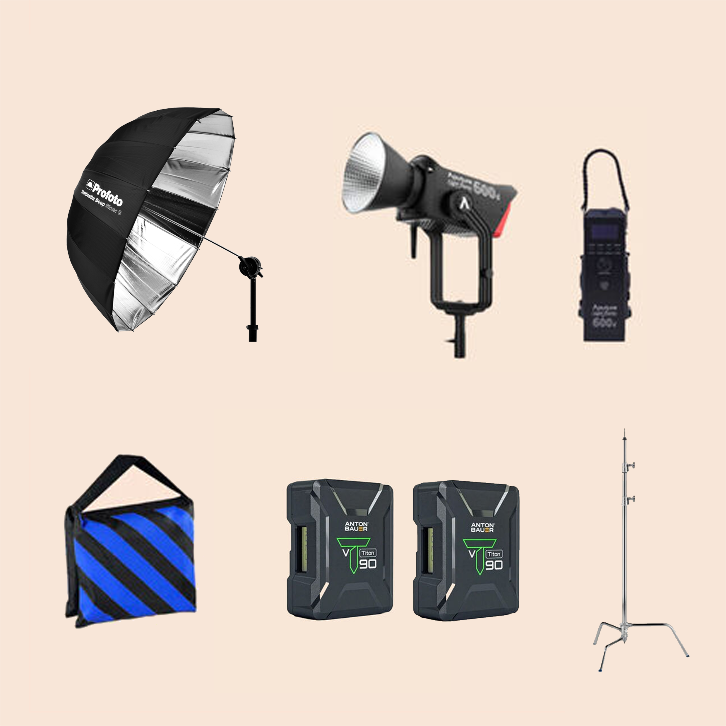 Aputure 600d / portraiture kit 