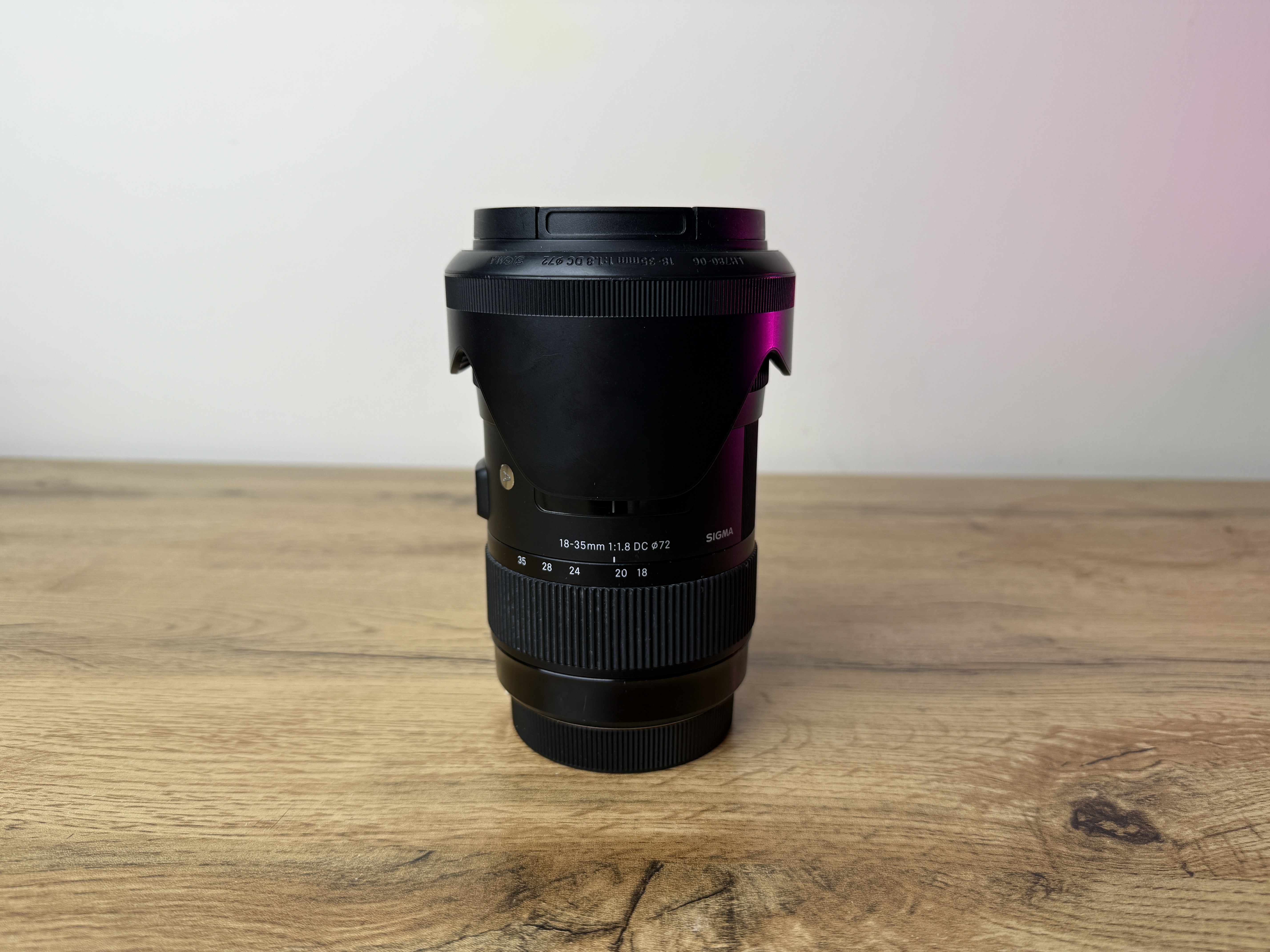 Sigma art 18-35 f1.8 ef lens