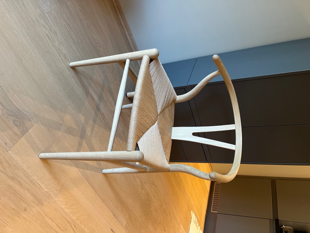 Y-stol såpebehandlet eik