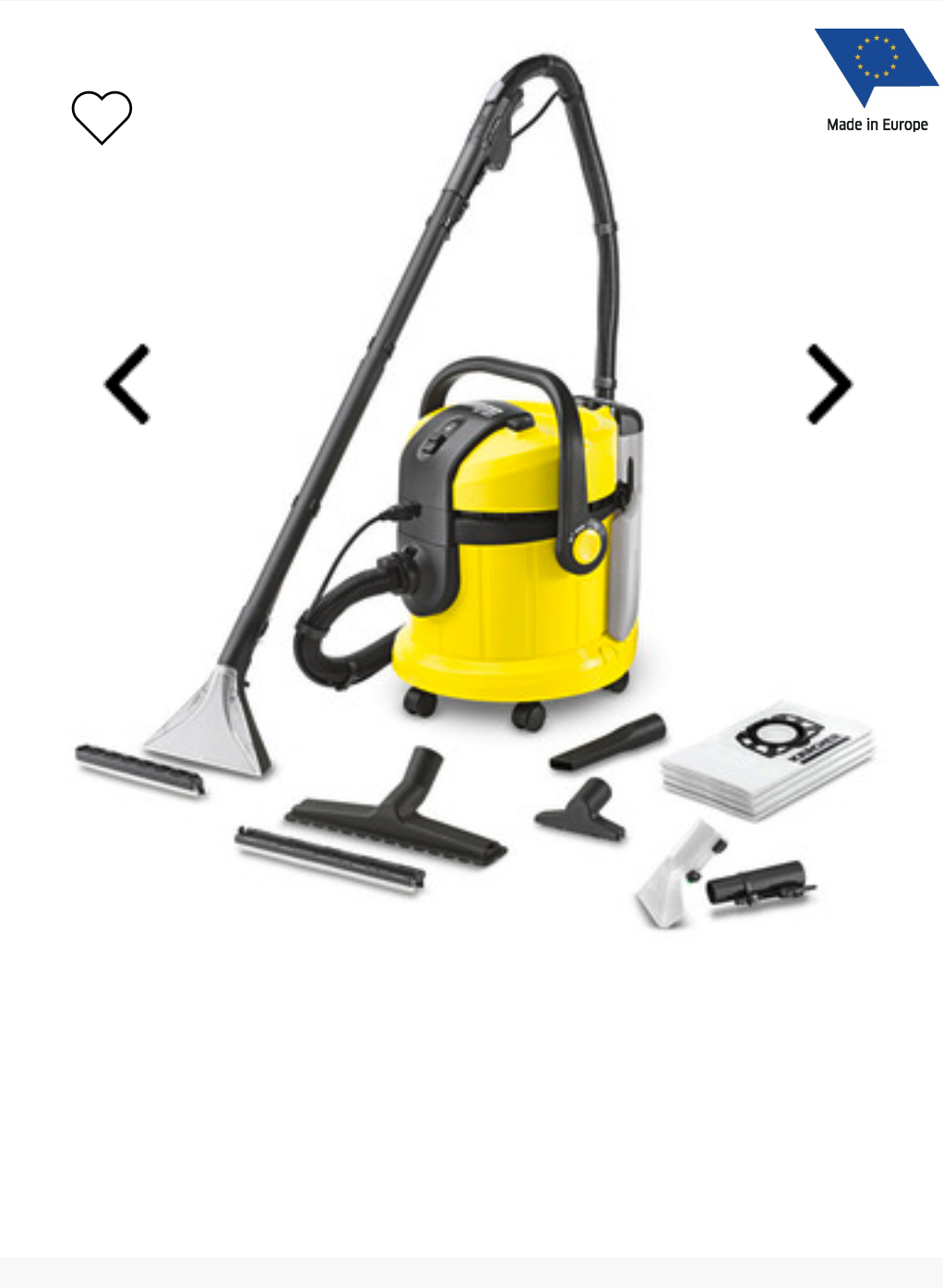 Kärcher teppe- og møbelrenser