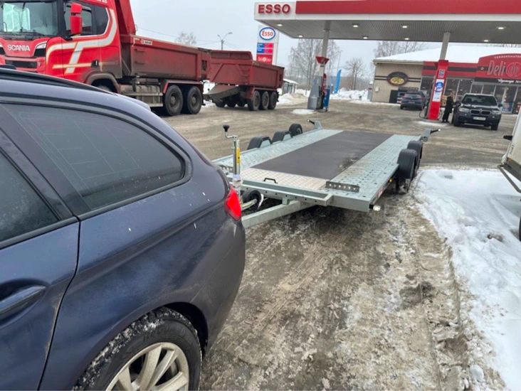 Bilhenger med 2640kg nyttelast. 506x209 plan!