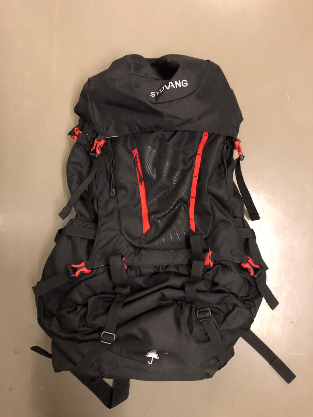 Sekk ryggsekk vandresekk fra montana 65l