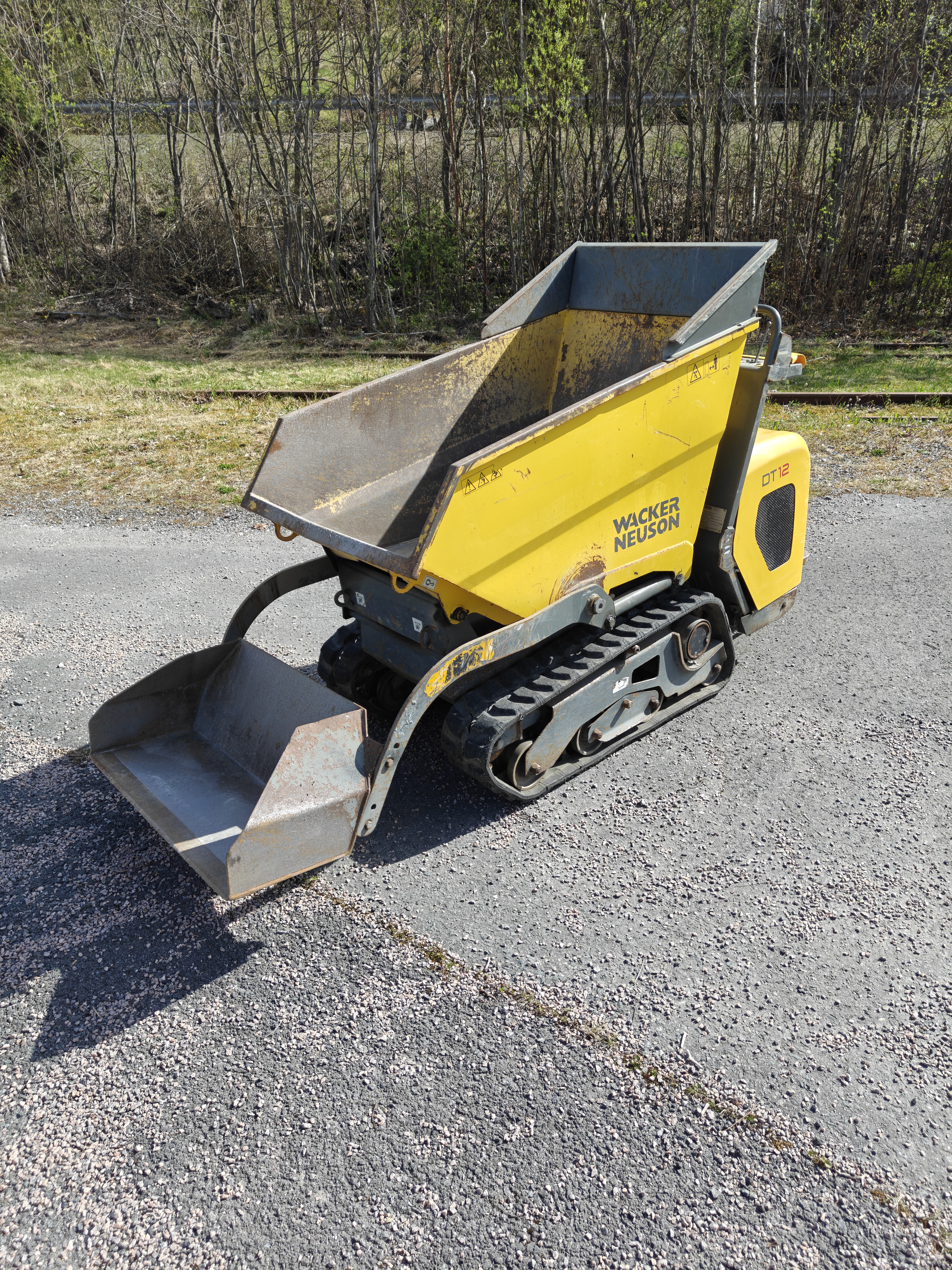 Minidumper wacker neuson dt12