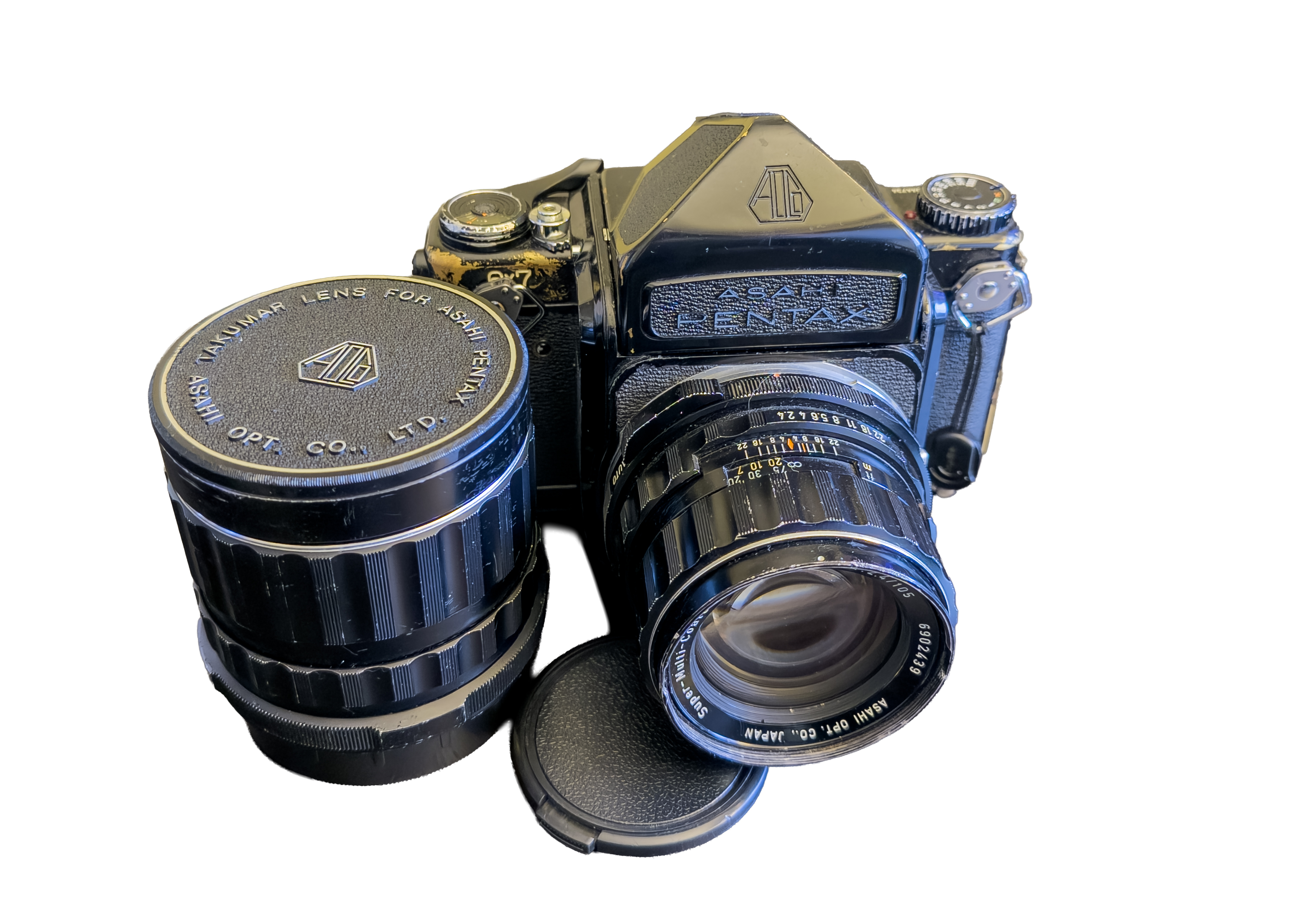Pentax 6x7 + 105mm 2.4 & 75mm 4.5
