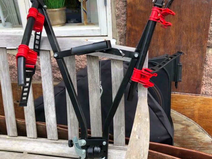 Cykelhållare för 2 cyklar