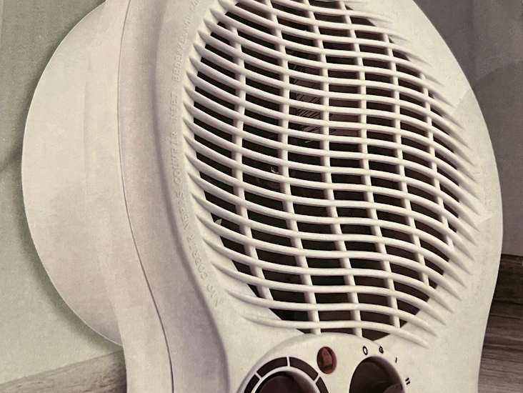 4 st värmefläktar 1000/2000 w