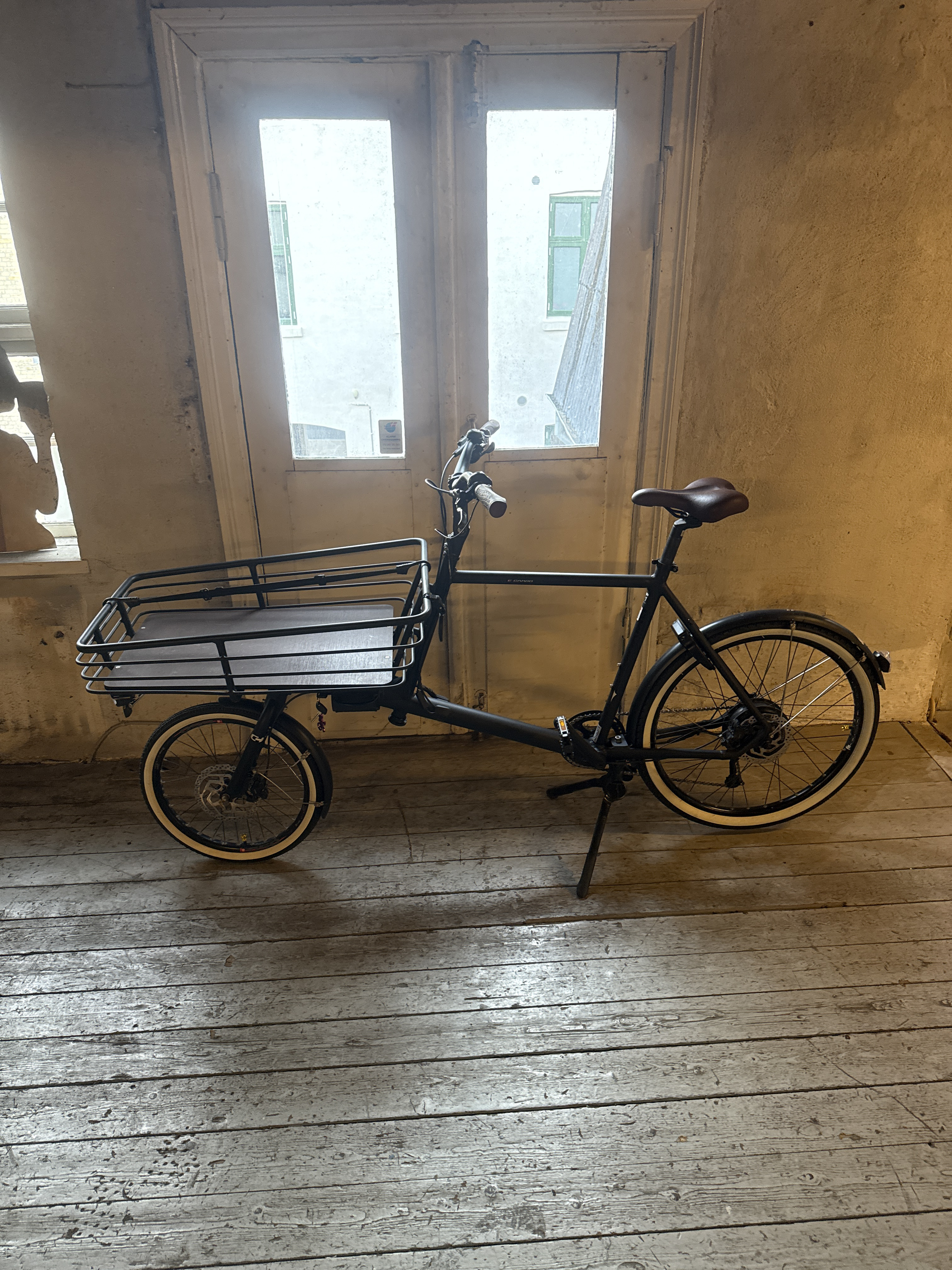 Humber ladcykel med el