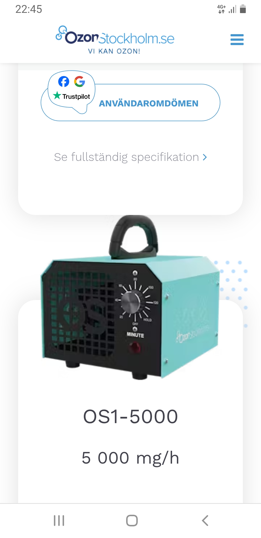 Ozongenerator
