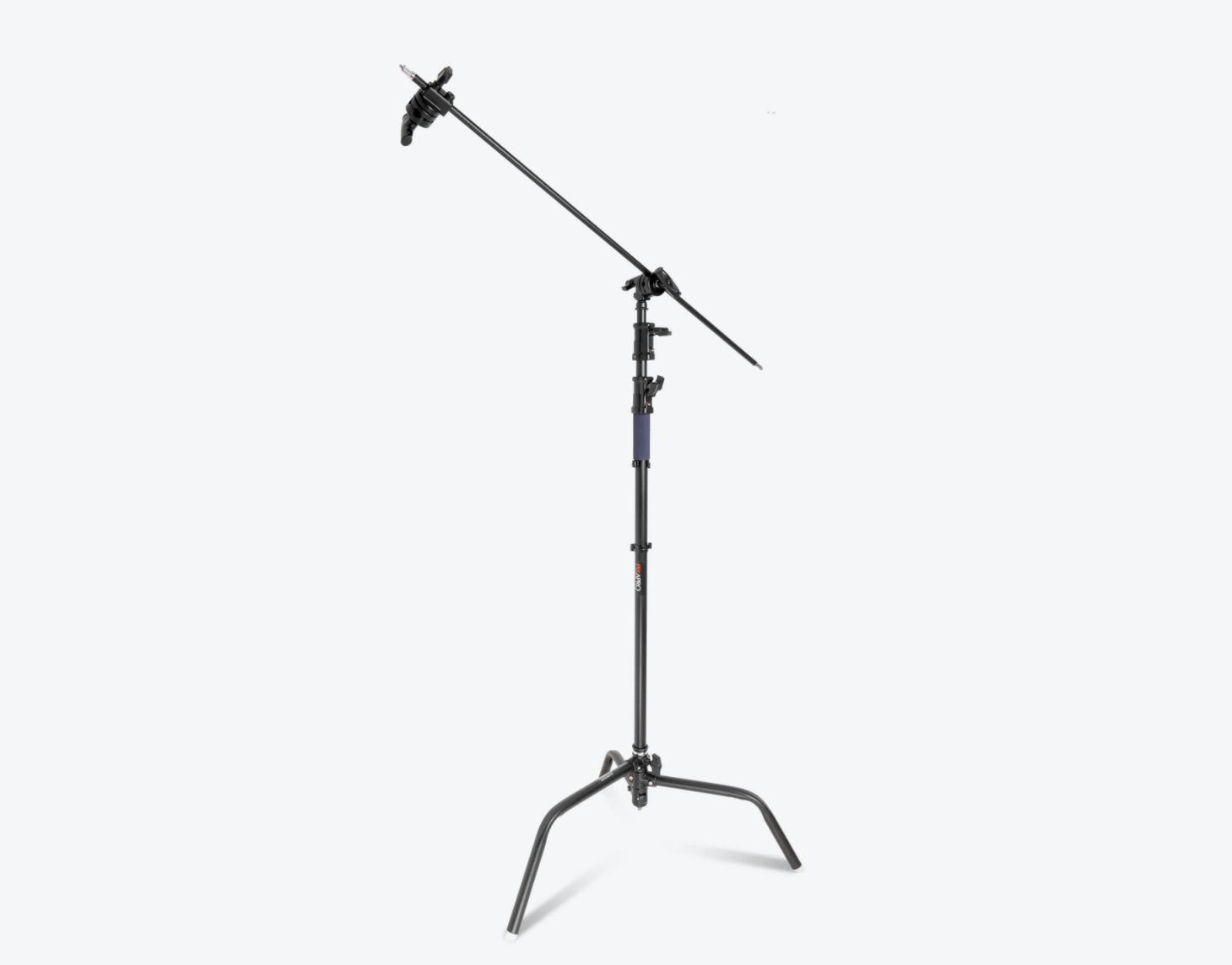 C stand, black with flag arm and knuckle