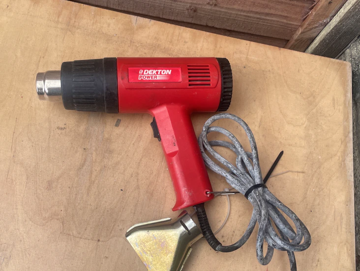 Dekton power heat gun – 1500w