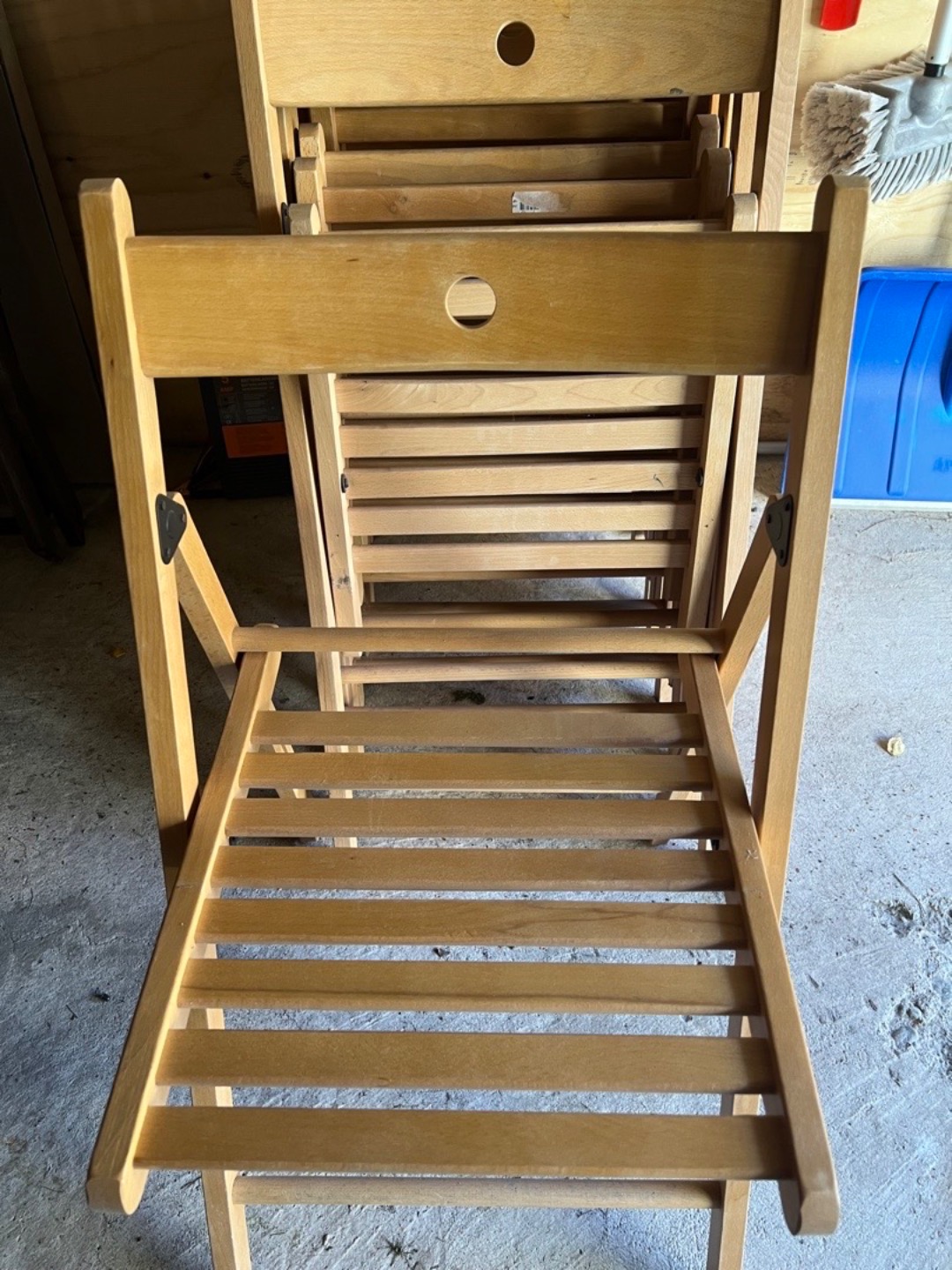 9 st stadiga klappstolar för fest 🎉 🥂 